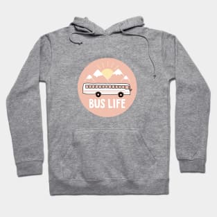 Bus Life (pink) Hoodie